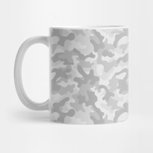 Grey Camouflage Pattern Mug